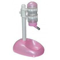 Bebedouro Automatico Para Cães - Rosa Claro